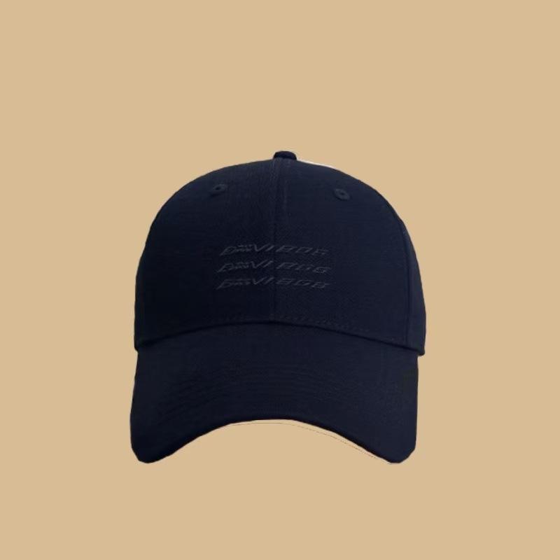 New Trendy Brand Embroidered Letter Baseball Cap Children's Sunshade Wide Brim Cap Men's Summer Outdoor Sports Sun Hat