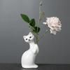 Nordic Style Simulated Flower Ceramic Vase Creative Desktop Decoration Flower Device