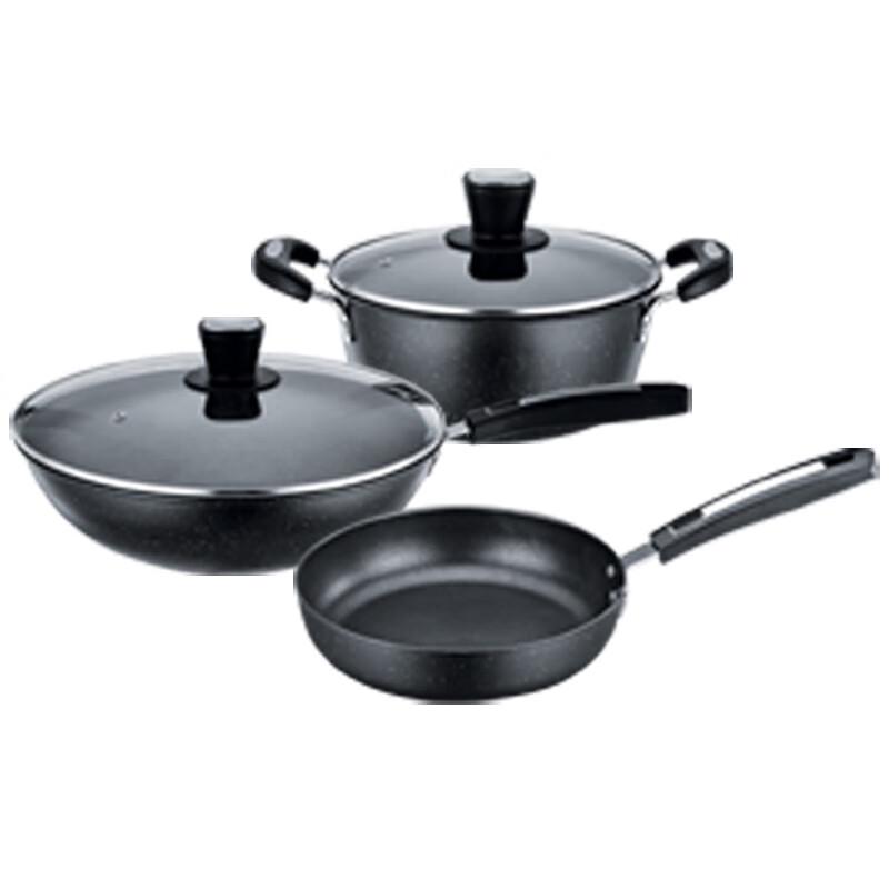 Faust Pearl Family Maifan Stone Non-Stick Cookware Set