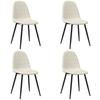 VidaXL 4x Dining Chairs Dining Chairs Dining Seats Kitchen Chairs Kitchen Furniture Home Interior 325666