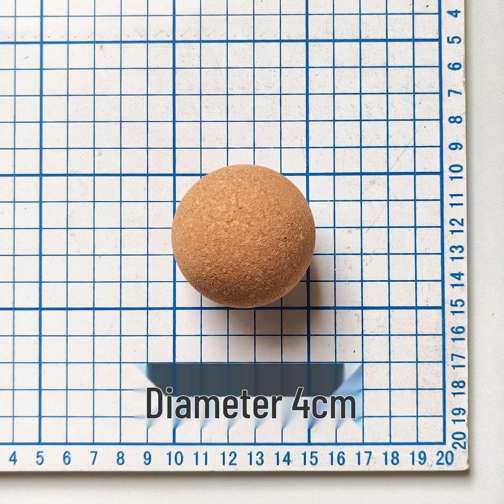 High-Density Cork Yoga Ball for Muscle Relaxation & Fascia Exercise