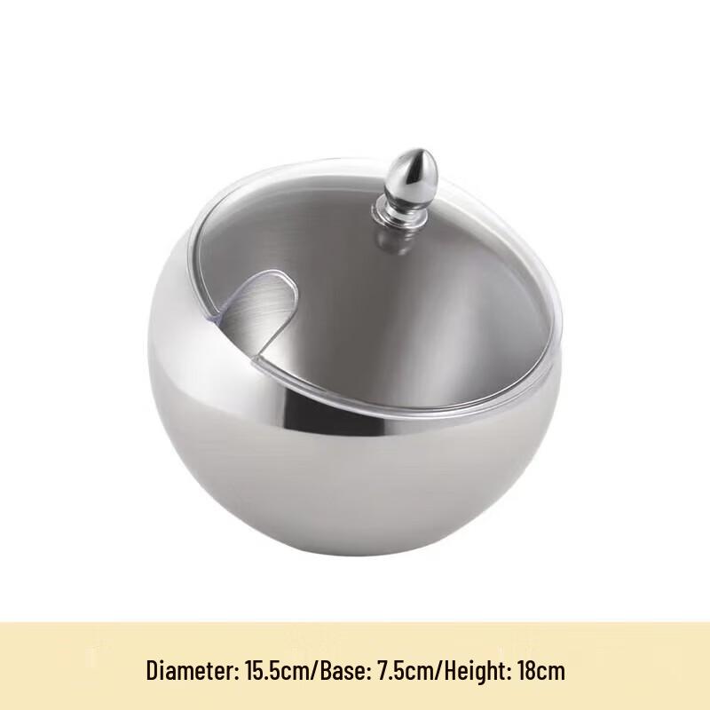 304 Stainless Steel Slanted Serving Bowl