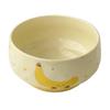 Ceramic Rice Bowl Hand-Painted Bread Fruit Pattern Serving Bowl Microwave Dishwasher Safe Kitchenware for Soup Rice Oatmeal