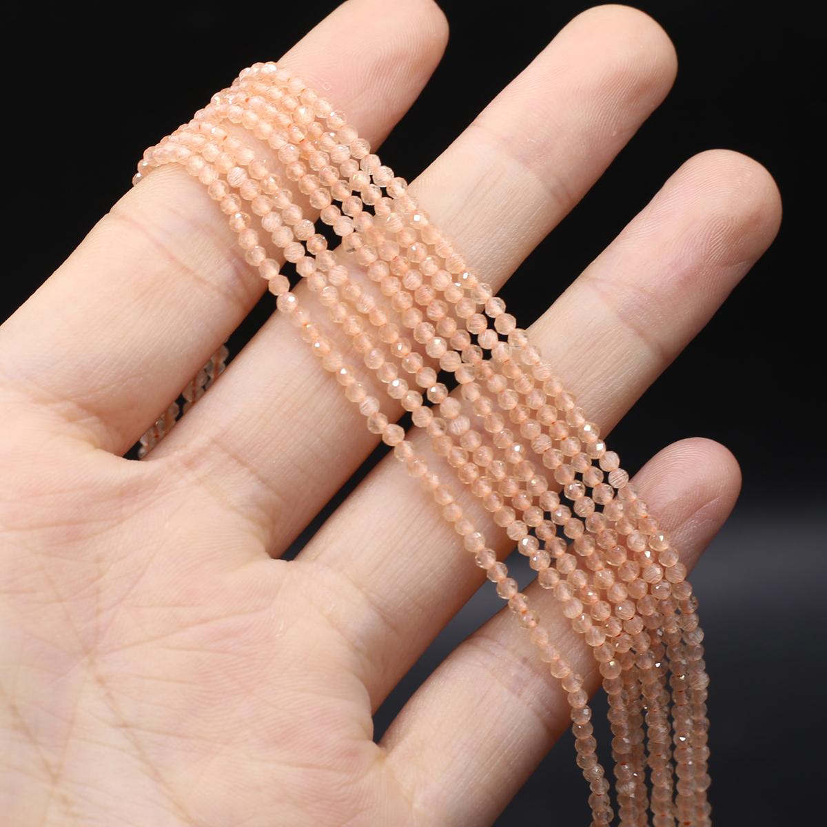 

Грановані намистини з натурального каменю Опалові ізоляційні намистини Підвіски для виготовлення ювелірних виробів Намисто своїми руками Браслет Сережки Розмір аксесуара 3 мм 3mm