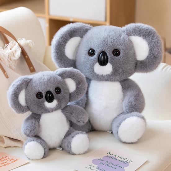 Realistische Koala Plüschpuppe Umarmbares Stofftier Schlafende Pose Koala Plüschtier Emotional