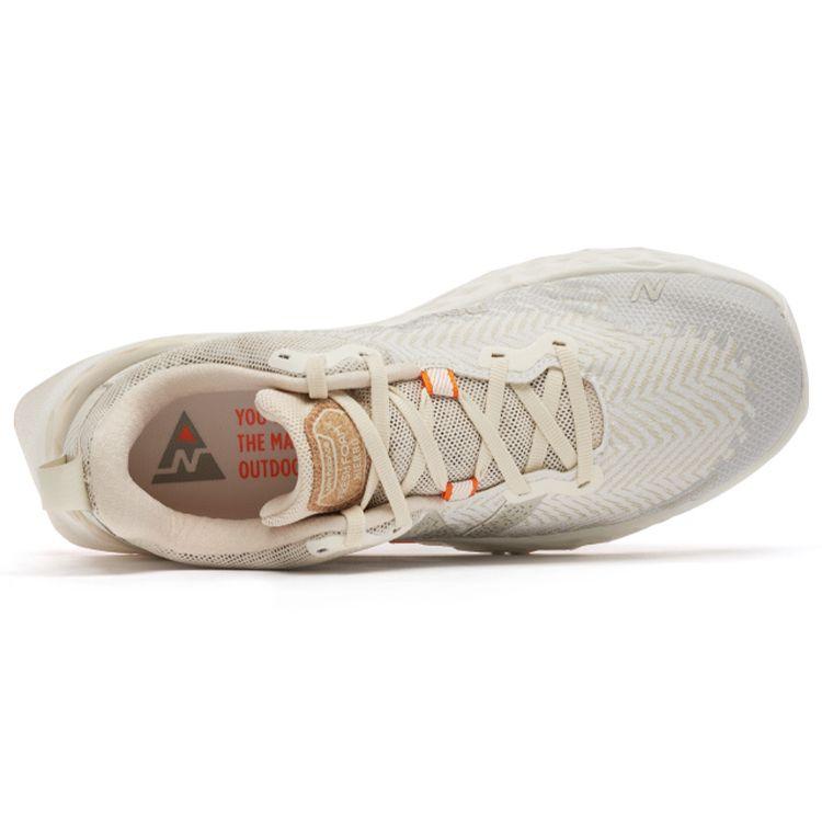 New Balance Hierro Round Toe Lace-Up Fabric Synthetic Leather Low-Top Running Shoes Unisex Running Shoes Off-White MTHIERY6