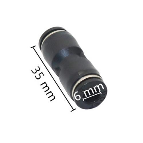 6mm 8mm 10mm Out Diameter Pneumatic Fitting Hose Connector Tube Plastic Joint Compressor Push-in Quick Connector Pipe Interface