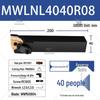 CNC Tool Holder 95° MWLNR/L 1616H06/2020K08 Peach-Shaped OD Turning Tool