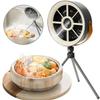Portable Soot Purifying Fan Desktop Range Hood Plastic Texture for Soot and Cooking with Multi Layer Filtration System