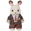 Sylvanian Families Doll Chocolat Rabbit Family Anniversary Set C-74 ST Mark Certified Ages 3 Up Toy Dollhouse EPOCH