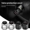 Car Wheel Tyre Rim Stem Cover Tire Valve Cap Airdust Waterproof For MINI R60 F56 R56 F54 F57 R70 JCW John Cooper Works
