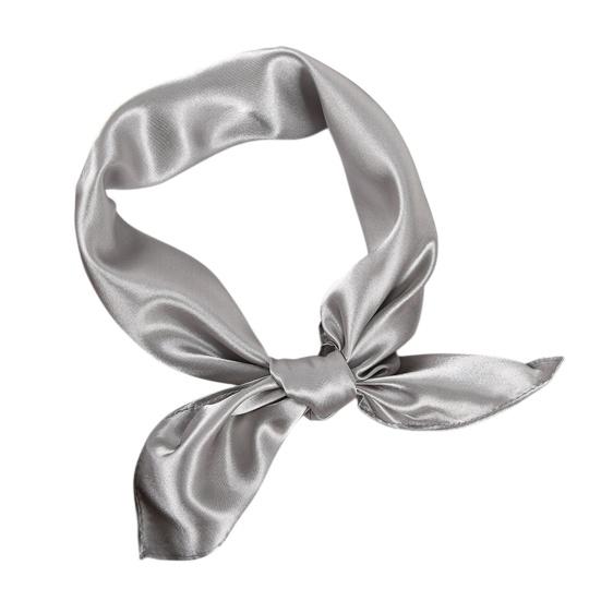 Silk Scarf Soft Breathable Smooth Satin Square Scarf Sun Protection Headscarf Headband Neck Wrap Lightweight Fashion Accessory