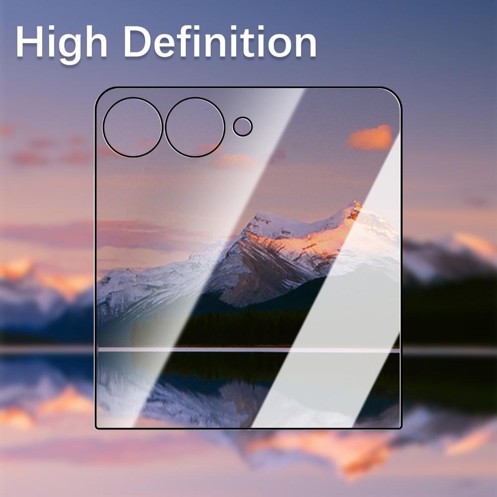 1-3Pcs Easy To Install Tempered Glass for Samsung Galaxy Z Flip 7 Outer Screen Protectors Cover for Z Flip7 HD Protective Films