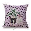 Botanical Tropical Plant Leaf Modern Art Cactus Home Decoration Sofa Throw Pillow Case Cotton Linen Chair Cushion Cover Case