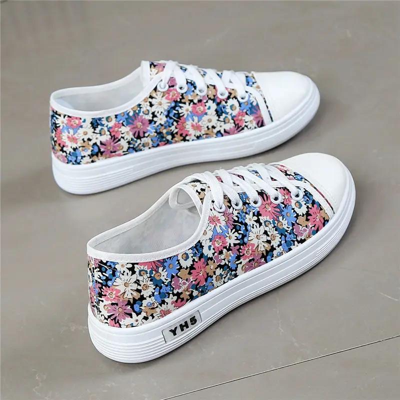 

Модный дизайнер Роскошные Стильные Плоские Женские Холщовые Туфли Новинка 2025 Повседневная Ходьба в Наличии Y2k Мода Эстетика Женская Обувь 40