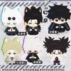Stuffed 10cm Jujutsu Kaisen Anime Plush Doll Nanami Kento Geto Suguru Gojo Satoru Toge Pendant Ring Playthings Designed for Children Adult Present