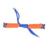 Replacement Wristband Elastic Band Knitting Twisted Knot Nylon Smart Bracelet Strap for Mi Band 8 Royalblue Orange