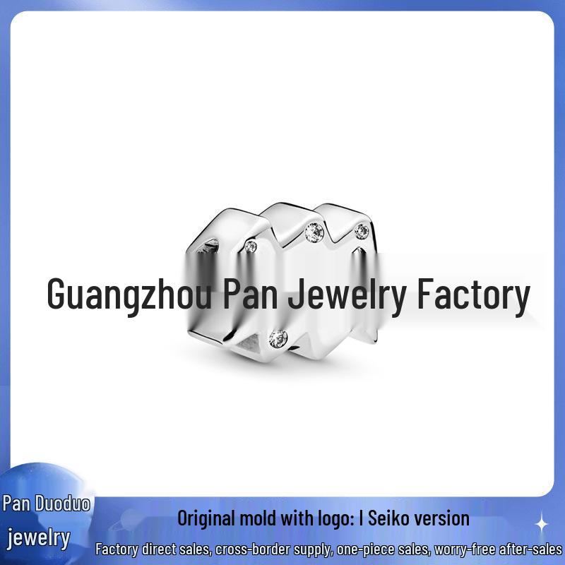

Panjia Silver-Plated Constellation Beaded Charms for DIY Accessories