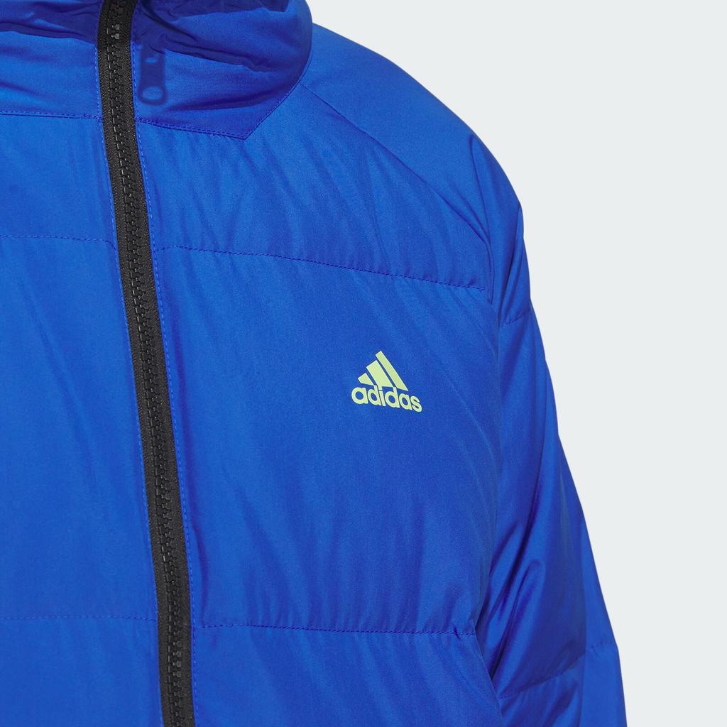 Adidas Geacă Puf Sport Casual Trei-În-Un Bărbați Îmbrăcăminte Exterioară Negru Albastru Regal IU2676