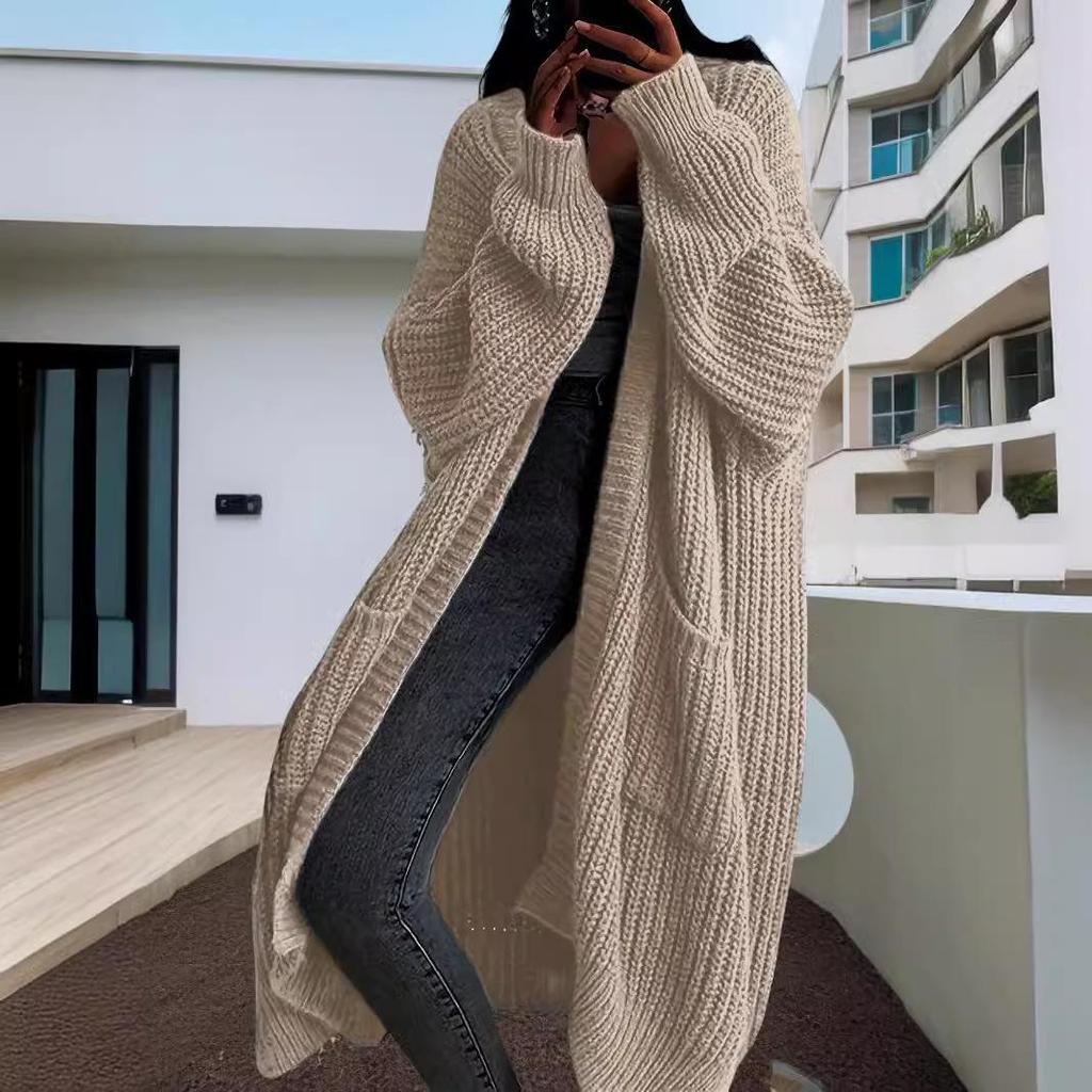 Women's Autumn-Winter Loose Knit Cardigan