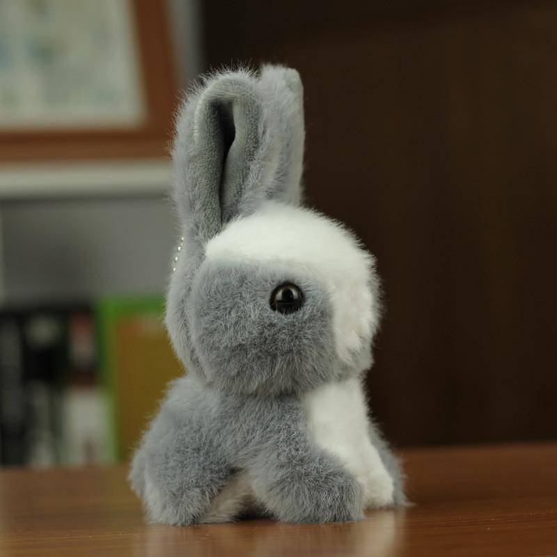 

Fluffy Soft And Rabbit Keychain Plush Bunny Toy Bag Accessory For Gifts Birthday