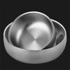 304 Stainless Steel Double-layer Soup Bowl Thickened Korean Noodle Bowl Household Anti-scalding Rice Bowls Kitchen Tableware