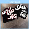 Acrylic Knit Cap With Letter Detail For Seasonal Comfort And Casual Outfits