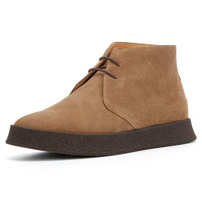 Fashion Top Grade Genuine Leather Suede Casual Lined Fleece Winter Snow Boots for Men Comfortable Anti-Odor Outdoor Party Daily Life
