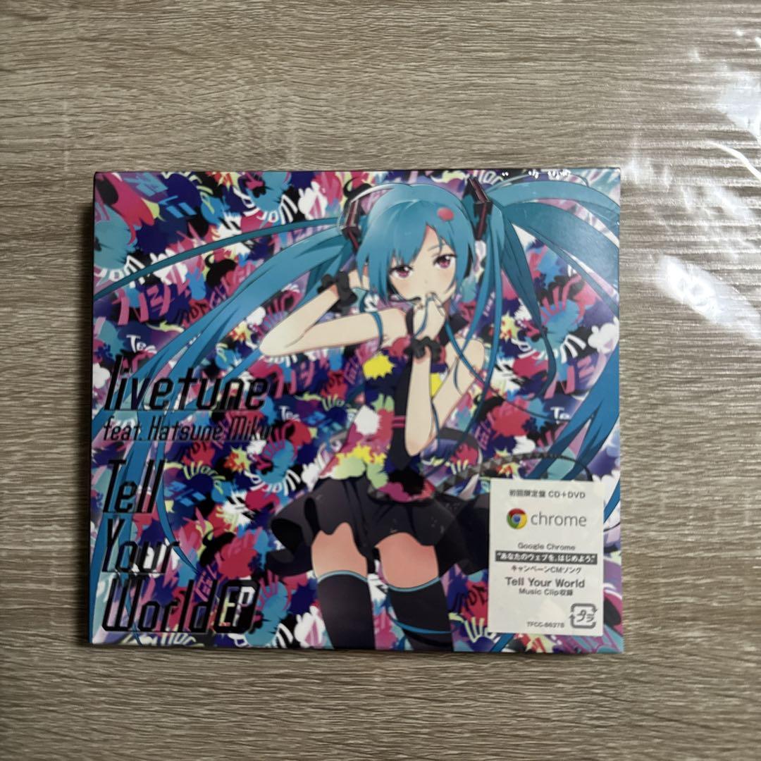 

[USED] Product Hatsune Miku Tell Your World EP CD First Limited Edition