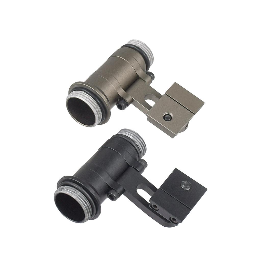 SS Precision MAX ARC Helmhalterung für SureFire M300 M300B M300C M300V Licht MICH2000 Fast Helm Seitenrail Taschenlampenhalterung