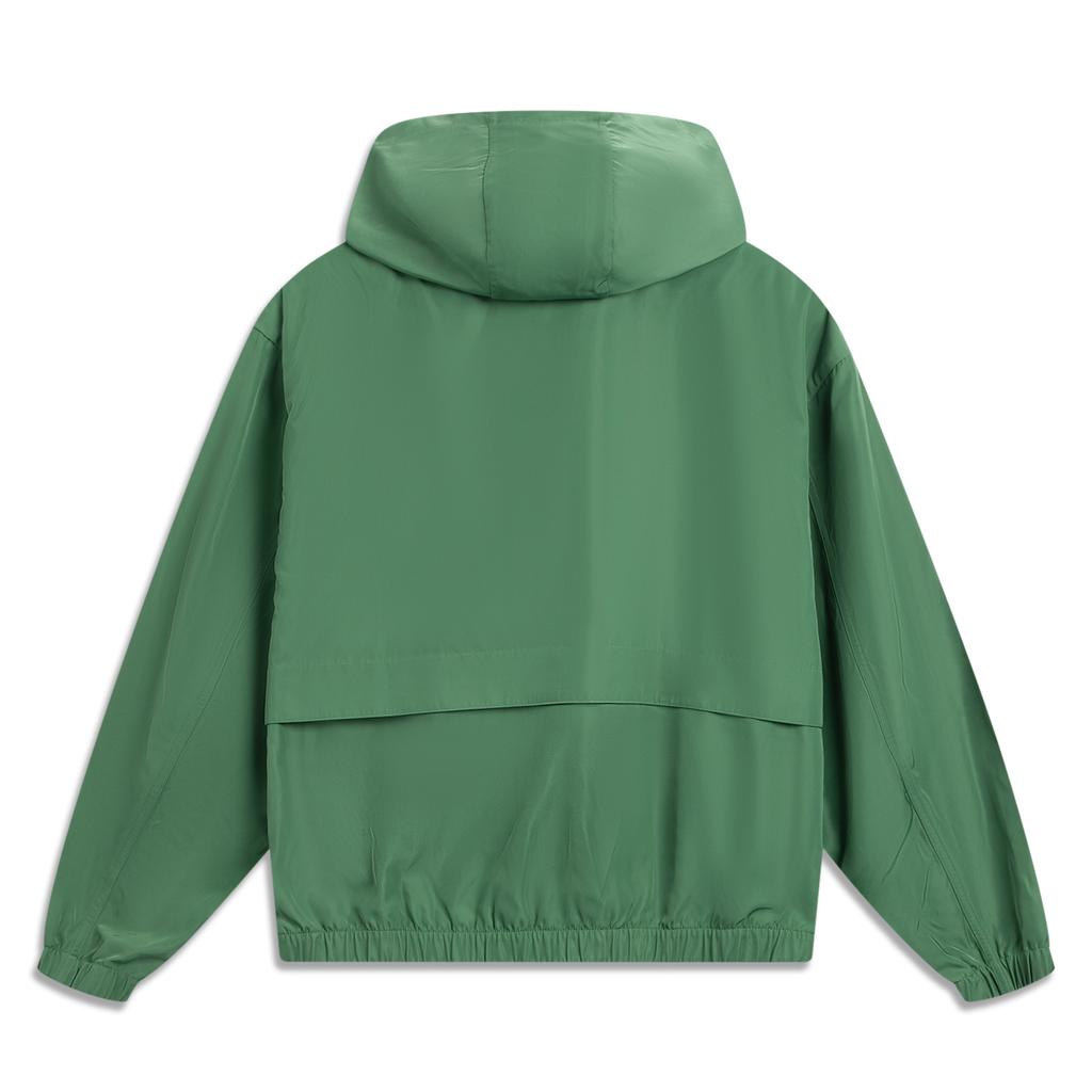 Li Ning Kapuzen-Reißverschluss Einfarbig Bequem Vielseitig Locker Lässig Schlicht Sport Langarmjacke Herrenjacke AFDVG31-2