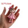 Anniversary Decoration Couple Wedding Cake Topper Elegant White/Black Cake Toppers Dolls PVC Creative Bride & Groom Figurines