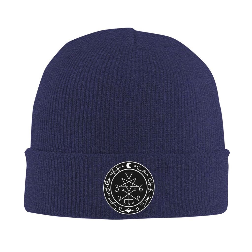 Lilith-Siegel Warme Strickmütze Winter-Strickmütze Beanie Mütze Skullies Beanies Hip Hop Caps für Unisex