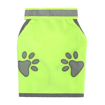 Pet Reflective Vest High Visibility Fluorescent Safety Vest Dog Jacket Coat