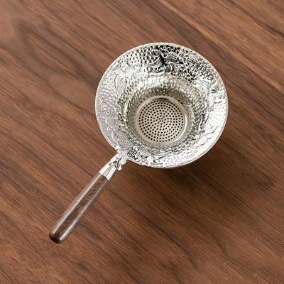 Mental Mesh Tea Strainer Stainless Steel Filter Sieve Teaware Lace Tea Drain Useful Tea Infusers Kitchen Accessories