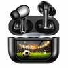 New Wireless Long Battery Life [2026 Release] Earphones, Bluetooth, (Black)