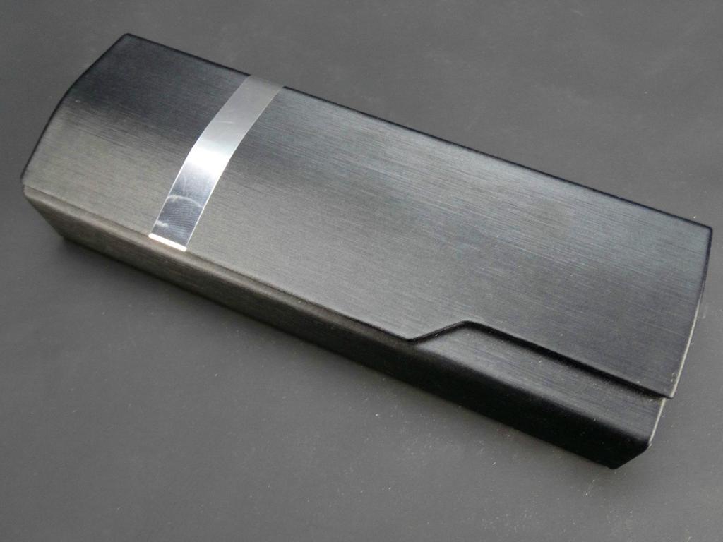 Handmade Brushed Iron Eyeglass Case for Myopia Glasses - Custom Print Available