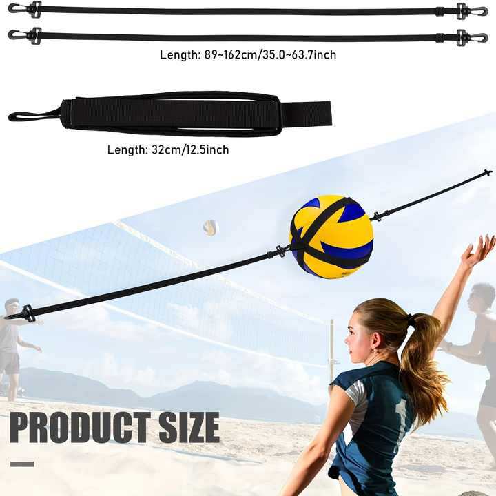 Volleyball Hanging Training Strap Elastic Webbing Practice Rope for Spiking