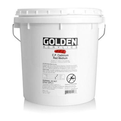 Acrylfarbe HB Golden 3,78 L Kadmiumrot mittel S9