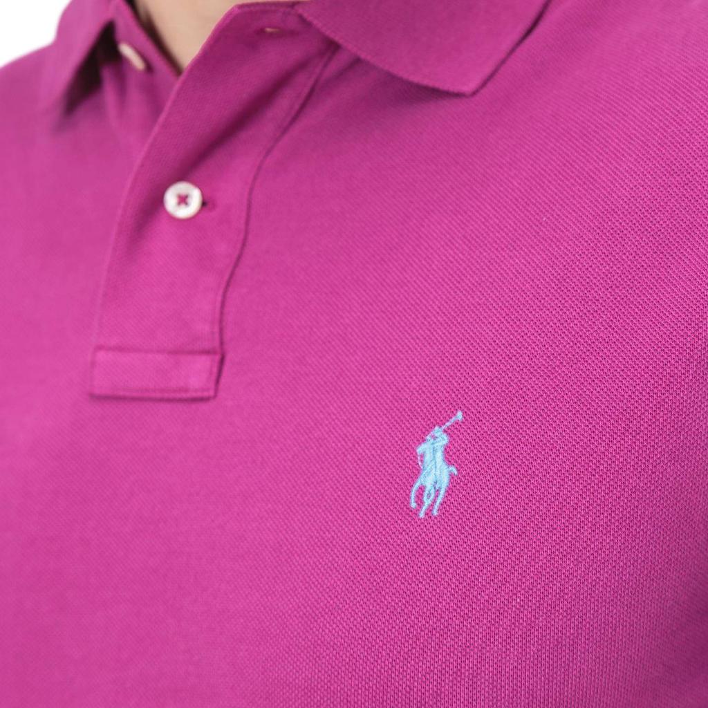 Polo Ralph Lauren Custom Slim Fit Polo Shirt With Small Pony Logo Embroidery Men Tops 710675974-104