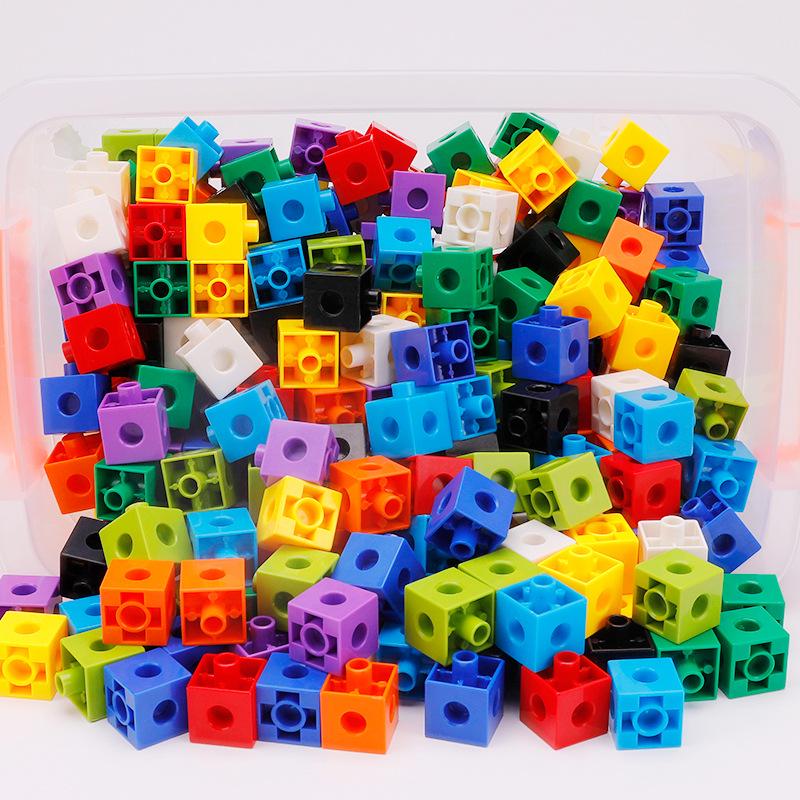Montessori matematická magická kostka: Vzdělávací stavební bloky pro děti ve věku 3–6 let