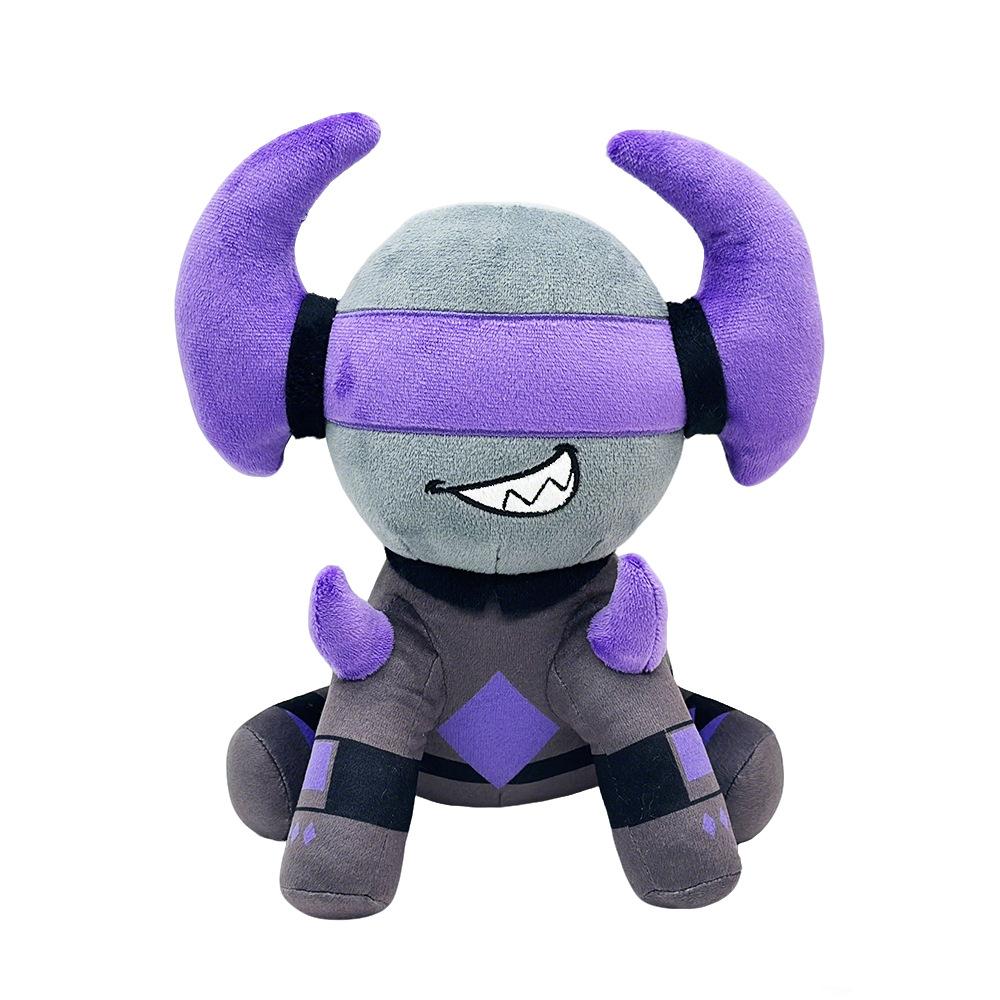 25/26/28CM Game PHIGHTING Banhammer Plush Toy Medkit Purple Pink Devil Demon Collectible Game Anime Figure Accessories Pillow Kid Gift