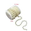 5/10M Christmas Pearl Bead Chain Xmas Tree Ornaments DIY Christmas Decor Hanging Pendant Christmas Scene Decor Props