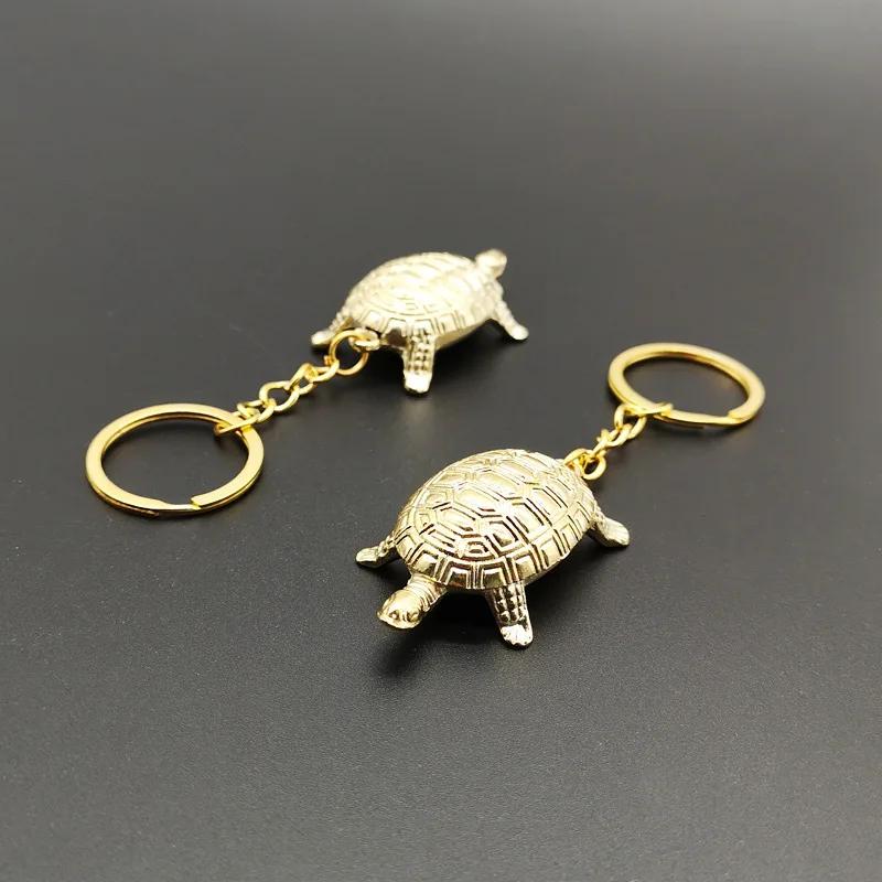 Fashion Feng Shui Golden Money Turtle Lucky Fortune Wealth Home Office Decoration Tabletop Ornaments Lucky Gift