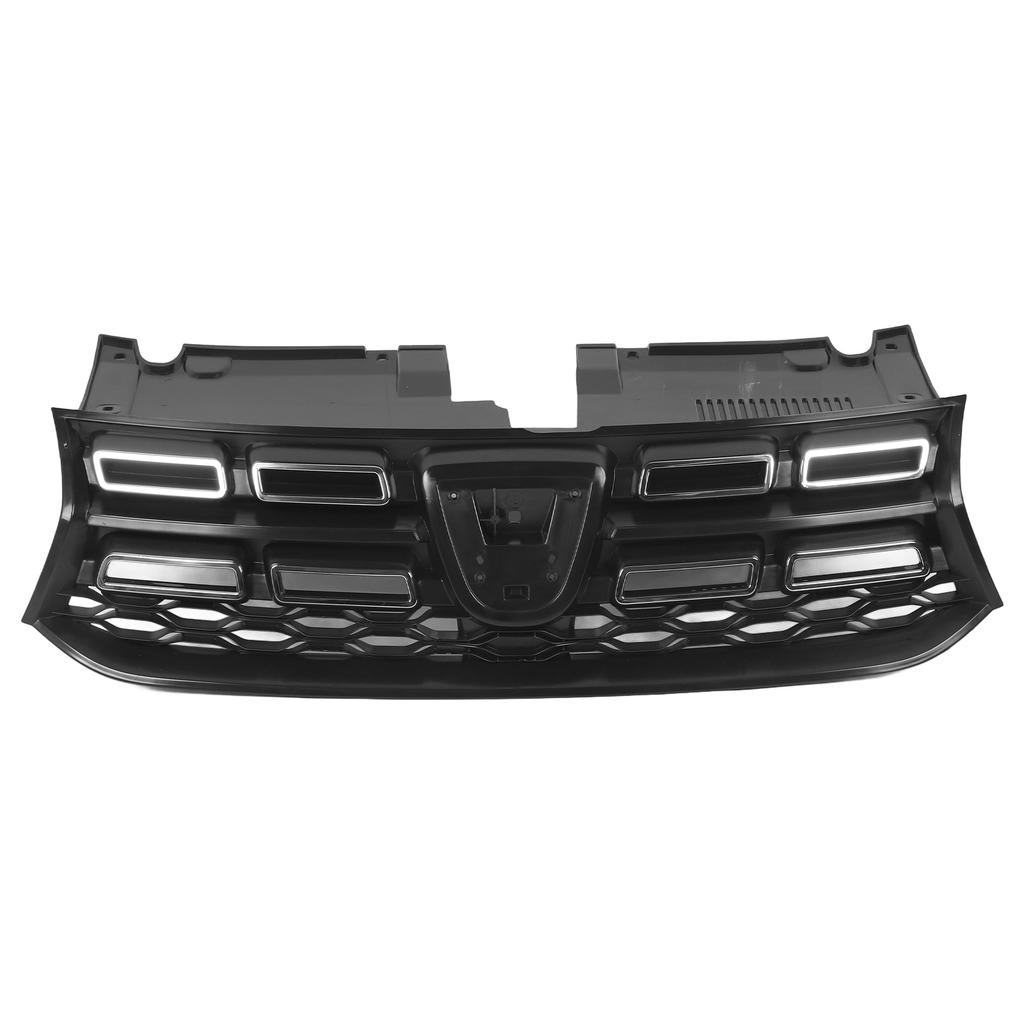 Front Bumper Grille Chrome 623108072R Replacement for Dacia Sandero Stepway MK2 Facelift 2017 To