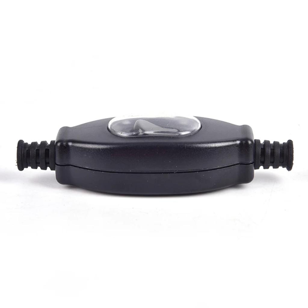 Waterproof In Line  Cord  IP65 Round Wire Contact Double Cut  Rainproof Ouble-cut