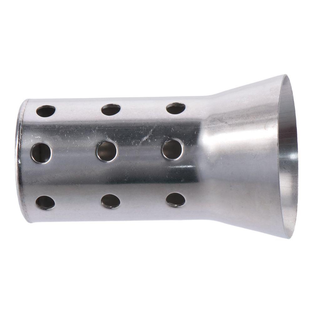 2Pcs Stainless Steel Exhaust Baffle Muffler 3.38*2inch Muffler Baffle Noise Eliminator Muffler Noise Eliminator