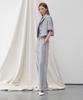 RE RHEE Washed Denim Straight Leg Pants