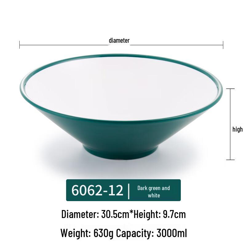 A5 Melamine Conical Noodle Bowl