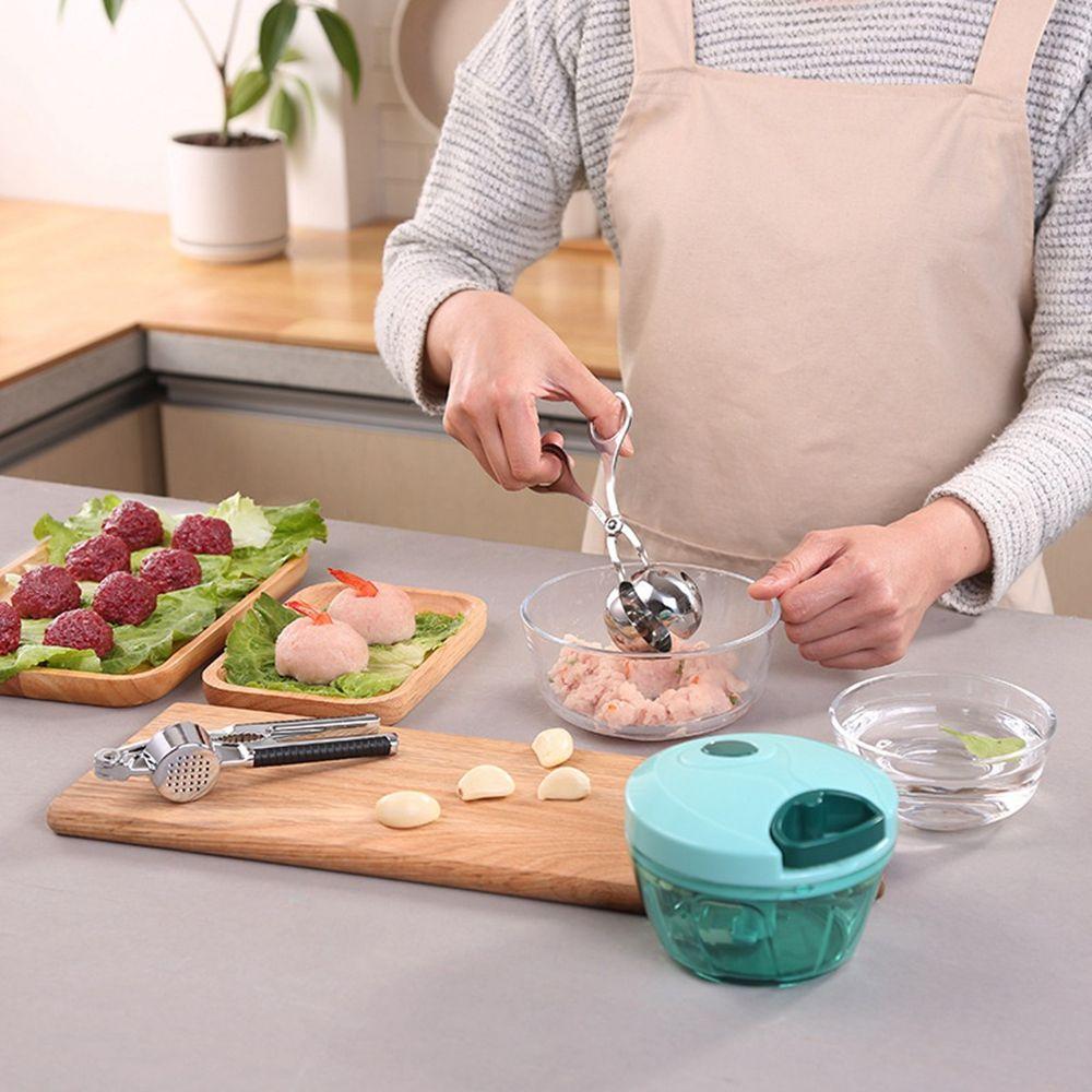 Meatball Mold Stainless Steel Silver Kitchen Utensil Kitchen Tools Meatball Maker Meatball Spoon